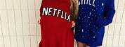 Netflix and Chill Costume Twin Day
