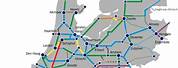 Netherlands Train Map Route