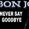 Never Say Goodbye Bon Jovi Lyrics