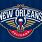 New Orleans Pelicans Basketball Logo