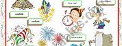 New Year Vocabulary for Kids ESL