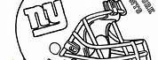 New York Giants Helmet Coloring Pages