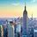 New York Skyline Animated
