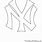 New York Yankees Stencil