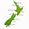 New Zealand Ports Map