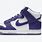 Nike Dunk High Tops Purple