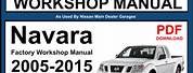Nissan Repair Manual PDF