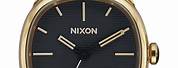 Nixon Watch Black and Gold