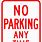 No Parking Sign Print
