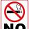 Non-Smoking Sign