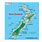 North Island New Zealand World Map