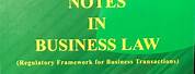 Notes in Business Law Soriano PDF