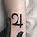 Number 12 Tattoo