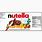 Nutella Label