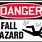 OSHA Fall Hazard Sign