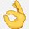 Okay Hand. Emoji