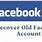 Old Facebook Profile Account