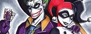 Old School Joker and Harley Quinn