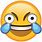 Open Eye Laughing Crying Emoji 3D