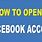 Open Facebook Account