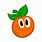 Orange Fruit Clip Art Funny