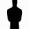 Oscar Award Silhouette