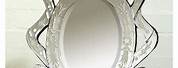 Oval Venetian Mirror