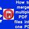 PDF to PDF Merge