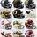 Pac-12 Football Helmets