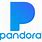 Pandora Music Logo