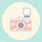 Pastel Camera Icon