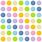 Pastel Rainbow Dots