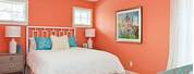 Peach and Teal Room