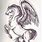Pegasus Horse Drawing