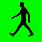 Person Walking Greenscreen
