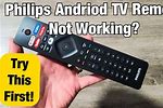 Philips TV Remote Not Working