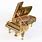 Piano Gold Symbol