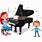 Piano Lesson Cartoon