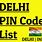Pin Code of Delhi