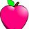 Pink Apple Clip Art