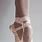 Pink Ballet Pointe Shoes