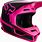 Pink Dirt Bike Helmet