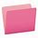 Pink File Folders