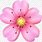 Pink Flower Emoji