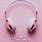 Pink Headphones Aesthetic