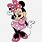 Pink Minnie Mouse Cartoon