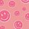 Pink Smiley-Face Background