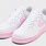 Pink and White Nike Shoes
