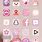 Pink iPhone Screen