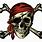 Pirate Skull Bones